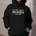 Fantasy Romantasy Novels Lover Sleep With Book Boyfriend Graphic Youth Hoodie Fantasy Romantasy Novels Lover Sleep With Book Boyfriend Graphic Youth Hoodie
