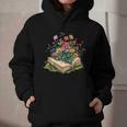 Floral Book Bloom Wildflowers Literature Nature Fantasy Graphic Youth Hoodie Floral Book Bloom Wildflowers Literature Nature Fantasy Graphic Youth Hoodie