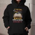 I Was Forced To Put My Book Down And Rejoin Society Book Graphic Youth Hoodie