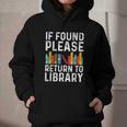 If Found Please Return To Library Book Lover Graphic Youth Hoodie