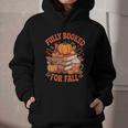 Fully Booked For Fall Books Pumpkin Autumn Thanksgiving Graphic Youth Hoodie Fully Booked For Fall Books Pumpkin Autumn Thanksgiving Graphic Youth Hoodie