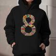 Fun 8th Birthday Books Themed 8 Years Old Boys Kids Girls Graphic Youth Hoodie