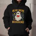 Ghost Reading Books Teacher Student Halloween Read More Book Graphic Youth Hoodie Ghost Reading Books Teacher Student Halloween Read More Book Graphic Youth Hoodie