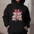 Girly Coquette Gingerbread Books And Hot Cocoa Cozy Season Graphic Youth Hoodie