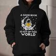 Good Book Is Out Of This World Astronaut Moon Space Reading Graphic Youth Hoodie Good Book Is Out Of This World Astronaut Moon Space Reading Graphic Youth Hoodie