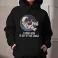 Good Book Is Out Of This World Astronaut Space Graphic Youth Hoodie