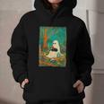 Groovy Ghost Reading Book Cat Halloween Ghost Teacher Graphic Youth Hoodie Groovy Ghost Reading Book Cat Halloween Ghost Teacher Graphic Youth Hoodie