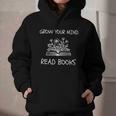 Grow Your Mind Read Books Tee Fun Book Lover Reading Outfit Graphic Youth Hoodie