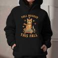 Halloween Fully Booked This Fall Book Ginger Cat Reading Graphic Youth Hoodie Halloween Fully Booked This Fall Book Ginger Cat Reading Graphic Youth Hoodie