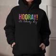 Hooray It's Library Day Teacher Reader Books Back To School Graphic Youth Hoodie Hooray It's Library Day Teacher Reader Books Back To School Graphic Youth Hoodie