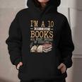 I'm A 10 But I Read Books All Night Bookworm Reader Reading Graphic Youth Hoodie I'm A 10 But I Read Books All Night Bookworm Reader Reading Graphic Youth Hoodie