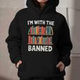 I'm With The Banned Librarian Banned Book Lover Reader Graphic Youth Hoodie