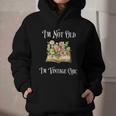 I'm Not Old Women Shirt Vintage Chic Floral Book Graphic Youth Hoodie I'm Not Old Women Shirt Vintage Chic Floral Book Graphic Youth Hoodie