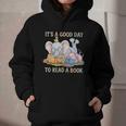 Its A Good Day To Read A Book Cute Pig & Elephant Adventure Graphic Youth Hoodie Its A Good Day To Read A Book Cute Pig & Elephant Adventure Graphic Youth Hoodie
