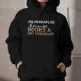 Jolabokaflod Because Books And Hot Chocolate Graphic Youth Hoodie Jolabokaflod Because Books And Hot Chocolate Graphic Youth Hoodie