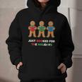 Just Booked For The Holidays Gingerbread Graphic Youth Hoodie