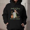 Just a Girl Who Loves Books And Birds Book Reading Bird Love Graphic Youth Hoodie