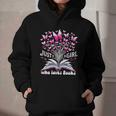 Just a Girl Who Loves Books Reading Book Butterfly Bookworm Graphic Youth Hoodie Just a Girl Who Loves Books Reading Book Butterfly Bookworm Graphic Youth Hoodie