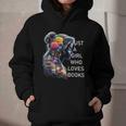Just a Girl Who Loves Books Graphic Youth Hoodie