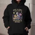 Just a Girl Who Loves Cute Dragons And Books Graphic Youth Hoodie Just a Girl Who Loves Cute Dragons And Books Graphic Youth Hoodie