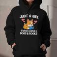 Just A Girl Who Loves Dogs And Books Reading Dog Puppy Lover Graphic Youth Hoodie Just A Girl Who Loves Dogs And Books Reading Dog Puppy Lover Graphic Youth Hoodie