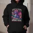 Just a Girl Who Loves Dragons And Books Dragon Graphic Youth Hoodie