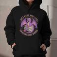 Just A Girl Who Loves Dragons And Books Fantasy Dragon Graphic Youth Hoodie