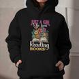 Just A Girl Who Loves Reading Books Graphic Youth Hoodie