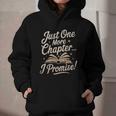 Just One More Chapter Reading Book Lover Bibliophile Graphic Youth Hoodie