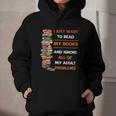 I Just Want To Read My Books Ignore All Of My Adult Problems Graphic Youth Hoodie I Just Want To Read My Books Ignore All Of My Adult Problems Graphic Youth Hoodie