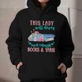 THIS LADY Will Never Own Enough BOOKS & YARN Graphic Youth Hoodie