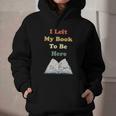 I Left My Book To Be Here Vintage Bookworm Graphic Youth Hoodie I Left My Book To Be Here Vintage Bookworm Graphic Youth Hoodie