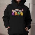 Librarian Let's All Go To The Library Cute Groovy Book Lover Graphic Youth Hoodie