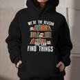 Librarian Reading Books Lover Library Graphic Youth Hoodie