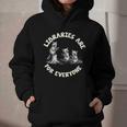 Libraries Are For Everyone Read Banned Book Librarian Reader Graphic Youth Hoodie