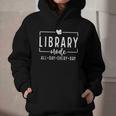 Library Mode All Day Every Day Book Lover Graphic Youth Hoodie