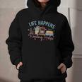 Life Happens Reading Helps Loves To Read Books Cats Graphic Youth Hoodie Life Happens Reading Helps Loves To Read Books Cats Graphic Youth Hoodie