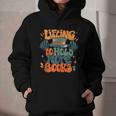 Lifting To Hold More Books Weightlifting Workout Bookish Graphic Youth Hoodie