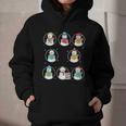 Literary Winter Reading Snowmen Cozy Book Lover Pattern Graphic Youth Hoodie Literary Winter Reading Snowmen Cozy Book Lover Pattern Graphic Youth Hoodie