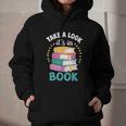 Take a Look It's In a Book Teacher Reading Apparel Graphic Youth Hoodie Take a Look It's In a Book Teacher Reading Apparel Graphic Youth Hoodie