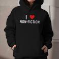 I Love Non Fiction Heart Books Reading Writing Writer Read Graphic Youth Hoodie I Love Non Fiction Heart Books Reading Writing Writer Read Graphic Youth Hoodie