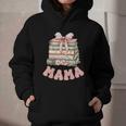 Mama Book First Chapter Birthday Family Matching Party Graphic Youth Hoodie