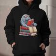 Manatee Reading Books Matching Bookworm Readers Librarian Graphic Youth Hoodie