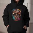 Melanin Girl Afro Book Lover Librarian Teacher Student Graphic Youth Hoodie