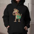 Monkey With a Book Graphic Youth Hoodie