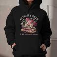 Morally Grey Book Lovers Dark Romance Reader Favorite Color Graphic Youth Hoodie