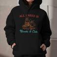 All I Need Is Books & Cats Cozy Graphic Youth Hoodie All I Need Is Books & Cats Cozy Graphic Youth Hoodie