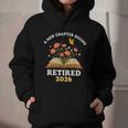 A New Chapter Begins Retired 2026 Floral Book Butterfly Tee Graphic Youth Hoodie