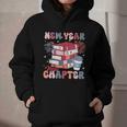 New Year New Chapter Happy New Year 2025 Book Lover Graphic Youth Hoodie