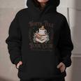 North Pole Book Club Hot Cocoa Served Daily Librarian Xmas Graphic Youth Hoodie